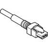 Connector met kabel NEBV-HSG2-P-0.5-N-LE2 566666
